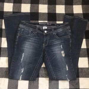 Hydraulic distressed jeans size 11/12